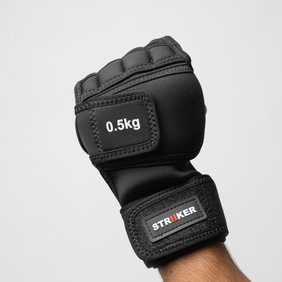 STRIIKER 0.5KG WEIGHTED GLOVES