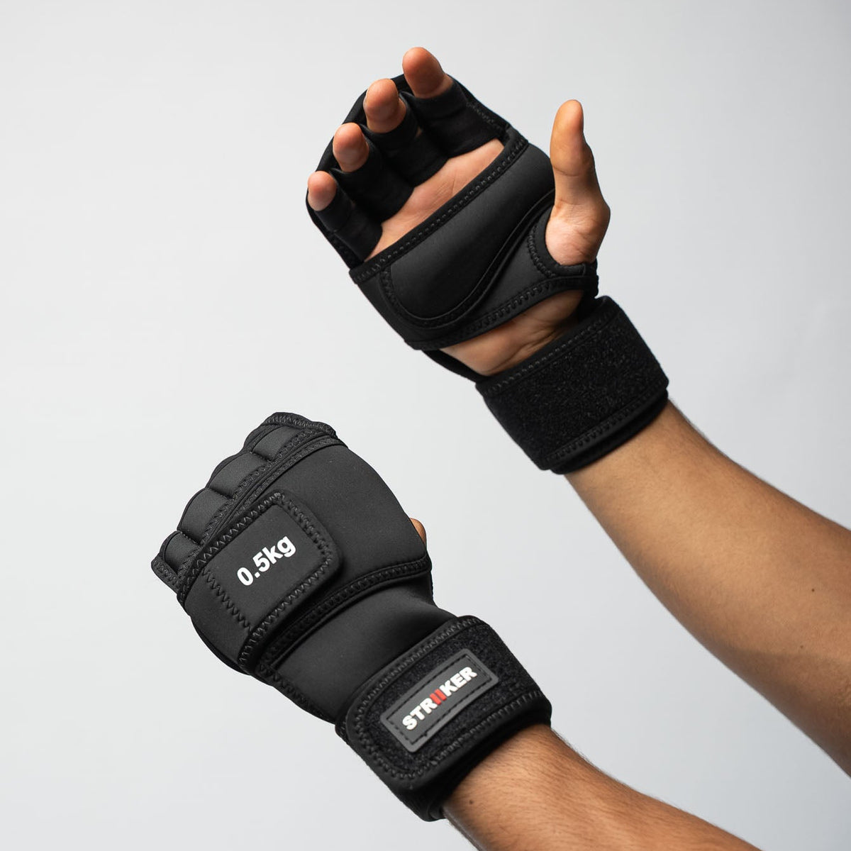 STRIIKER 0.5KG WEIGHTED GLOVES
