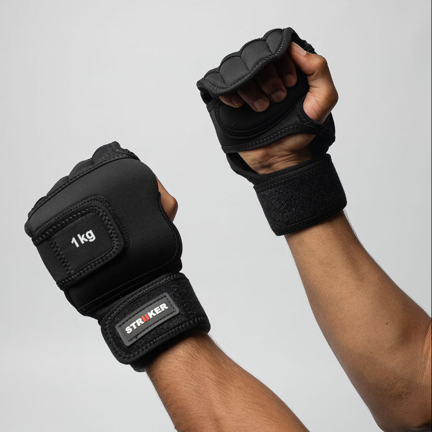 STRIIKER 1KG WEIGHTED GLOVES